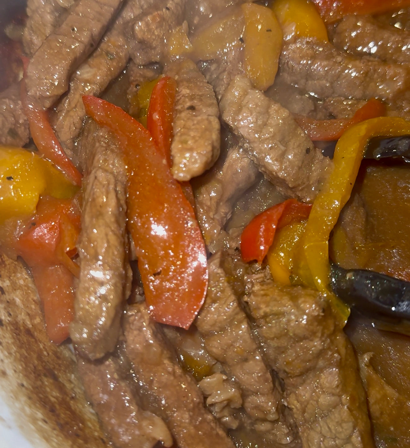 Crockpot Pepper Steak